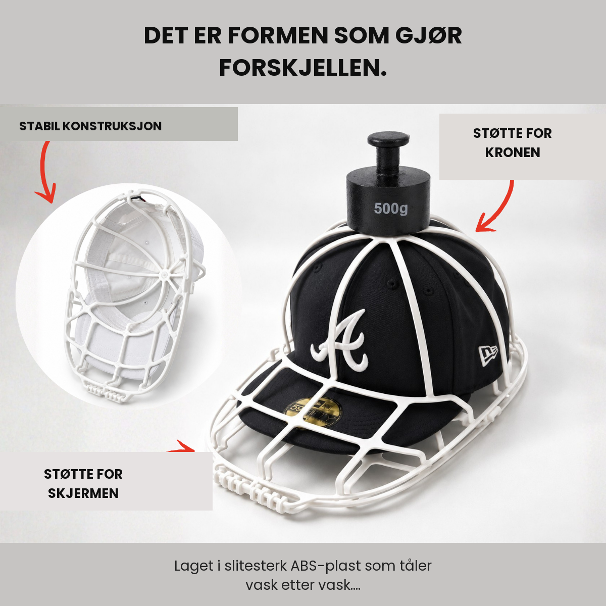 Det er formen som gjor forskjellen